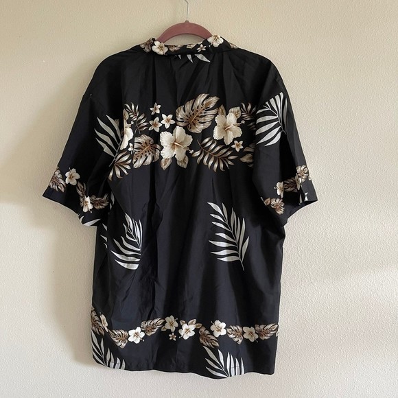 MAKAI men’s button down collar shirt size medium Hawaiian print - Picture 5 of 5